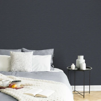 Superfresco Easy Vliesbehang Heritage Uni Blauw 108621 2 Superfresco Easy Vliesbehang Heritage Uni Blauw 108621 - Afbeelding 2