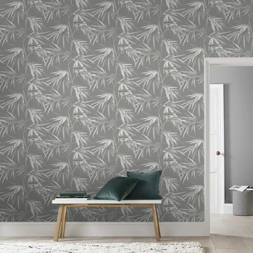 Superfresco Easy Vliesbehang Asia Donkergrijs 106747 2 Superfresco Easy Vliesbehang Asia Donkergrijs 106747 - Afbeelding 2