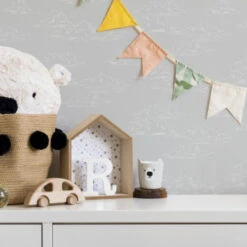 Superfresco Easy Vliesbehang Vintage Wolk Grijs (108555) -Superfresco Easy Winkel 123 1319