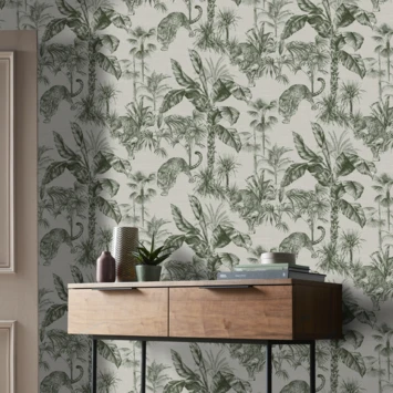 Superfresco Easy Vliesbehang Zanzibar Groen 108211 3 Superfresco Easy Vliesbehang Zanzibar Groen 108211 - Afbeelding 3