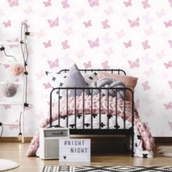 Superfresco Easy Vliesbehang Vlinders Roze 100114 -Superfresco Easy Winkel 123 158
