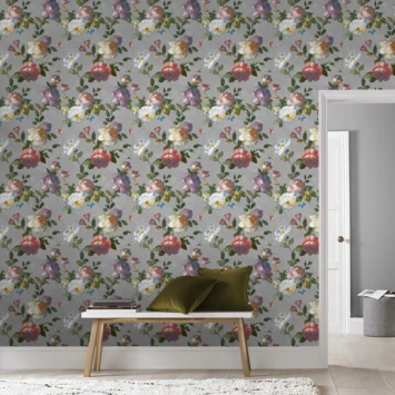 Superfresco Easy Vliesbehang Isabelle Grijs (108606) 2 Superfresco Easy Vliesbehang Isabelle Grijs (108606) - Afbeelding 2