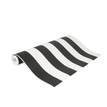 Superfresco Easy Vliesbehang Strepen Zwart-wit 100099 5 Superfresco Easy Vliesbehang Strepen Zwart-wit 100099 - Afbeelding 5