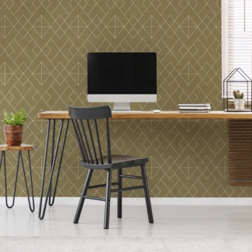 Superfresco Easy Vliesbehang Demi Oker 112041 2 Superfresco Easy Vliesbehang Demi Oker 112041 - Afbeelding 2