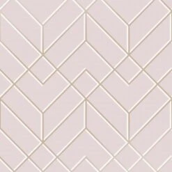 Superfresco Easy Vliesbehang Losanges Roze 106156