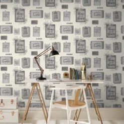 Superfresco Easy Vliesbehang Mooie Dag Grijs 101509 -Superfresco Easy Winkel 123 32