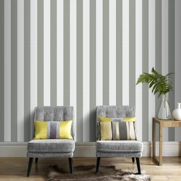 Superfresco Easy Vliesbehang Lynn Donkergrijs-wit 103450 2 Superfresco Easy Vliesbehang Lynn Donkergrijs-wit 103450 - Afbeelding 2