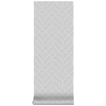 Superfresco Easy Vliesbehang Losanges Filaires Zilver (106155) 4 Superfresco Easy Vliesbehang Losanges Filaires Zilver (106155) - Afbeelding 4