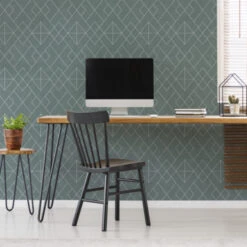 Superfresco Easy Vliesbehang Demi Groen 113318 -Superfresco Easy Winkel 123 436