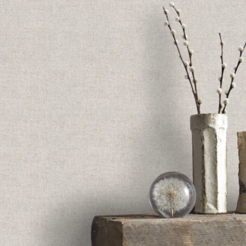 Superfresco Easy Vliesbehang Uni Linnen Zand 103977 2 Superfresco Easy Vliesbehang Uni Linnen Zand 103977 - Afbeelding 2