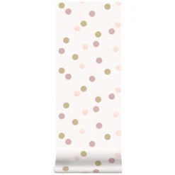 Superfresco Easy Vliesbehang Polka Stippen Roze-goud (108565) 9 Superfresco Easy Vliesbehang Polka Stippen Roze-goud (108565) -Superfresco Easy Winkel 123 75