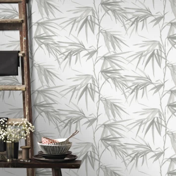 Superfresco Easy Vliesbehang Asia Lichtgrijs 106748 3 Superfresco Easy Vliesbehang Asia Lichtgrijs 106748 - Afbeelding 3