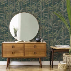 Superfresco Easy Vliesbehang Tropic Blauw (dessin 118132) -Superfresco Easy Winkel 41 1018