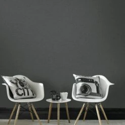 Superfresco Easy Vliesbehang Uni Fenne Donker Grijs (dessin 106979) -Superfresco Easy Winkel 41 1174