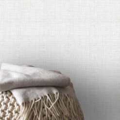 Superfresco Easy Vliesbehang Hessian Uni Wit (dessin 104872) -Superfresco Easy Winkel 41 123