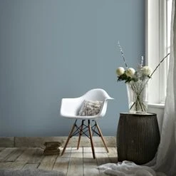 Superfresco Easy Vliesbehang Uni Blauw (dessin 2258-40) -Superfresco Easy Winkel 41 22