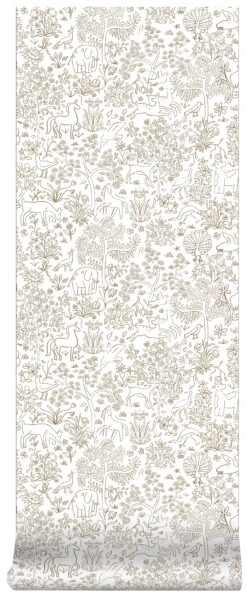 Superfresco Easy Vliesbehang Puck Wit-oker (dessin 113299) -Superfresco Easy Winkel 41 268