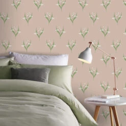 Superfresco Easy Vliesbehang Lilly Roze (dessin 120972) -Superfresco Easy Winkel 41 370