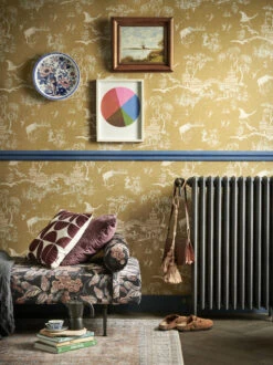 Superfresco Easy Vliesbehang Gaia Oker (dessin 113289) -Superfresco Easy Winkel 41 392