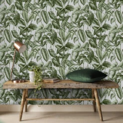 Superfresco Easy Vliesbehang Noani Groen/grijs (dessin 111767) -Superfresco Easy Winkel 41 426