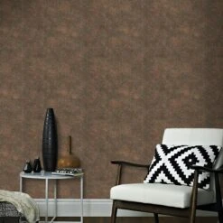 Superfresco Easy Vliesbehang Maansteen Chocolade Bruin (dessin 103955) -Superfresco Easy Winkel 41 521