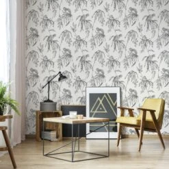 Superfresco Easy Vliesbehang Saimiri Antraciet Aapje (dessin 106157) -Superfresco Easy Winkel 41 570