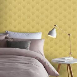 Superfresco Easy Vliesbehang Weona Oker (dessin 106994) -Superfresco Easy Winkel 41 648