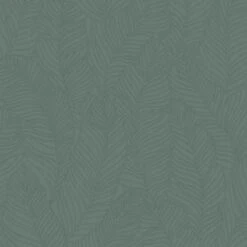 Superfresco Easy Vliesbehang Blad All Over Groen (dessin 105972)