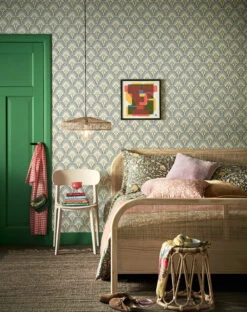 Superfresco Easy Vliesbehang Selena Donkergroen (dessin 106999) -Superfresco Easy Winkel 41 741