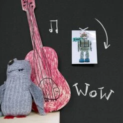 Superfresco Easy Vliesbehang Krijtbord Zwart (dessin 107005) -Superfresco Easy Winkel 41 855