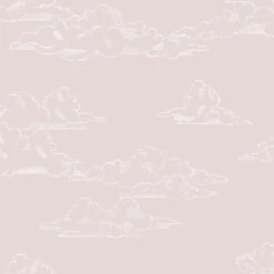 Superfresco Easy Vliesbehang Vintage Wolk Roze (dessin 108556)